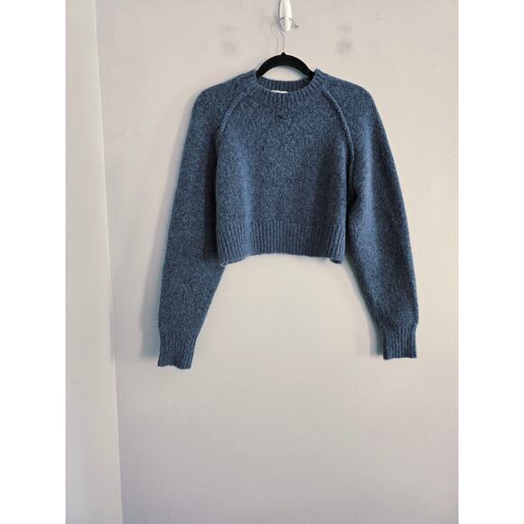 Zara Blue Gray Pullover Sweater Size S NWOT - Picture 4 of 4